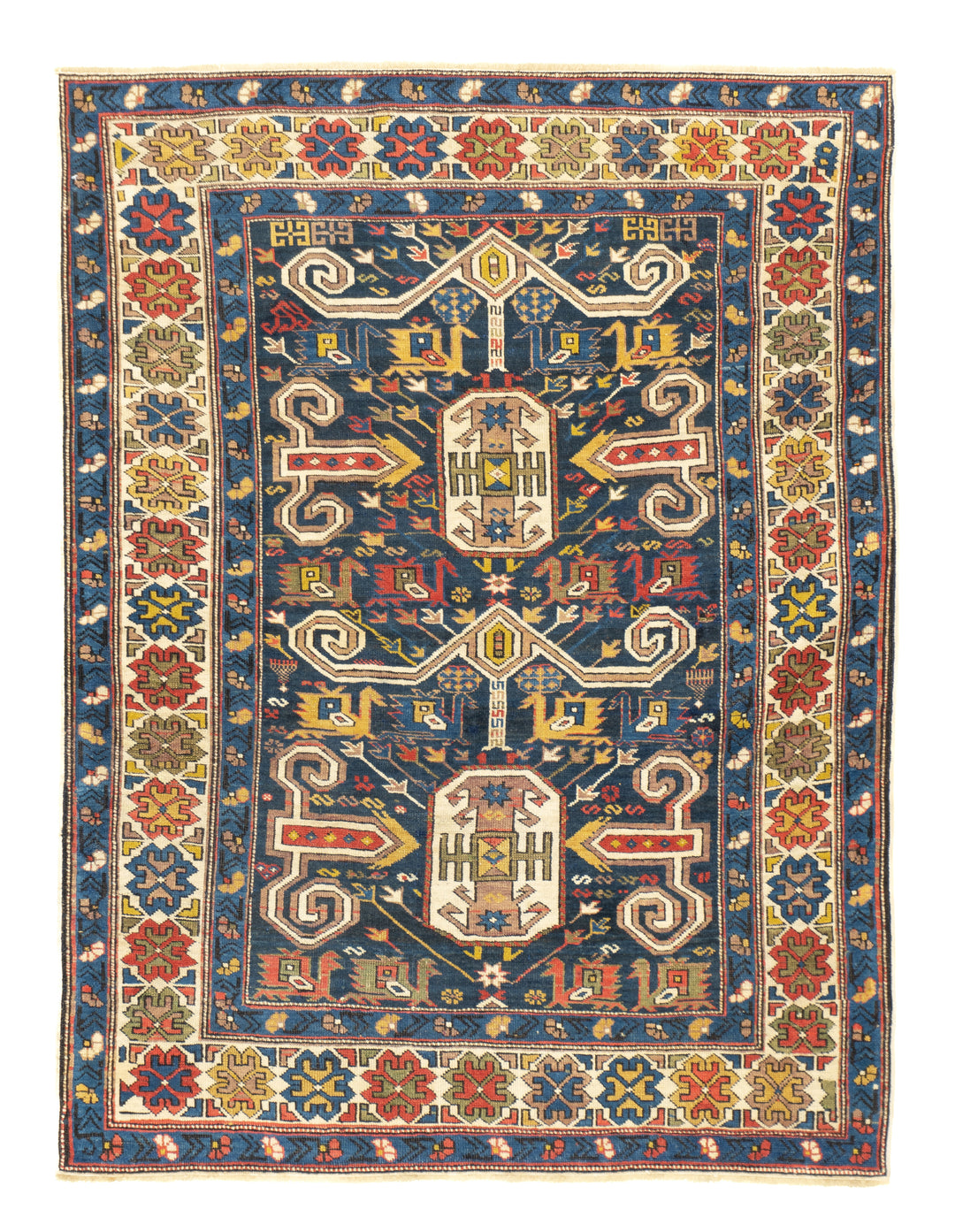 Antique Perpedil Rug 3'10'' x 5'0"