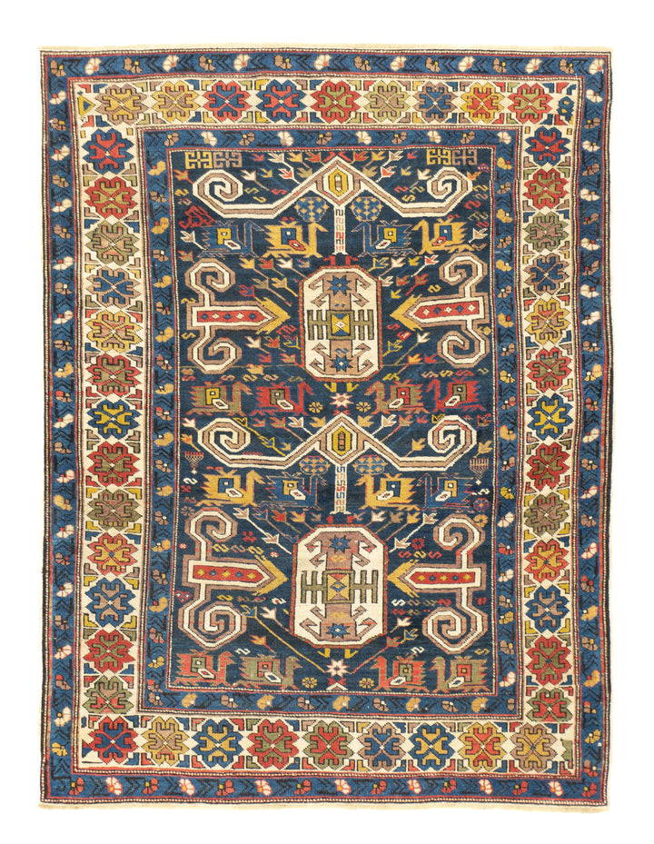 Antique Perpedil Rug 3'10'' x 5'0"