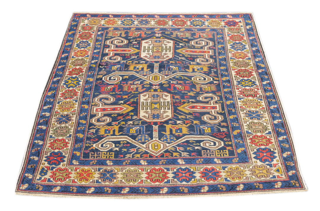 Antique Perpedil Rug 3'10'' x 5'0"