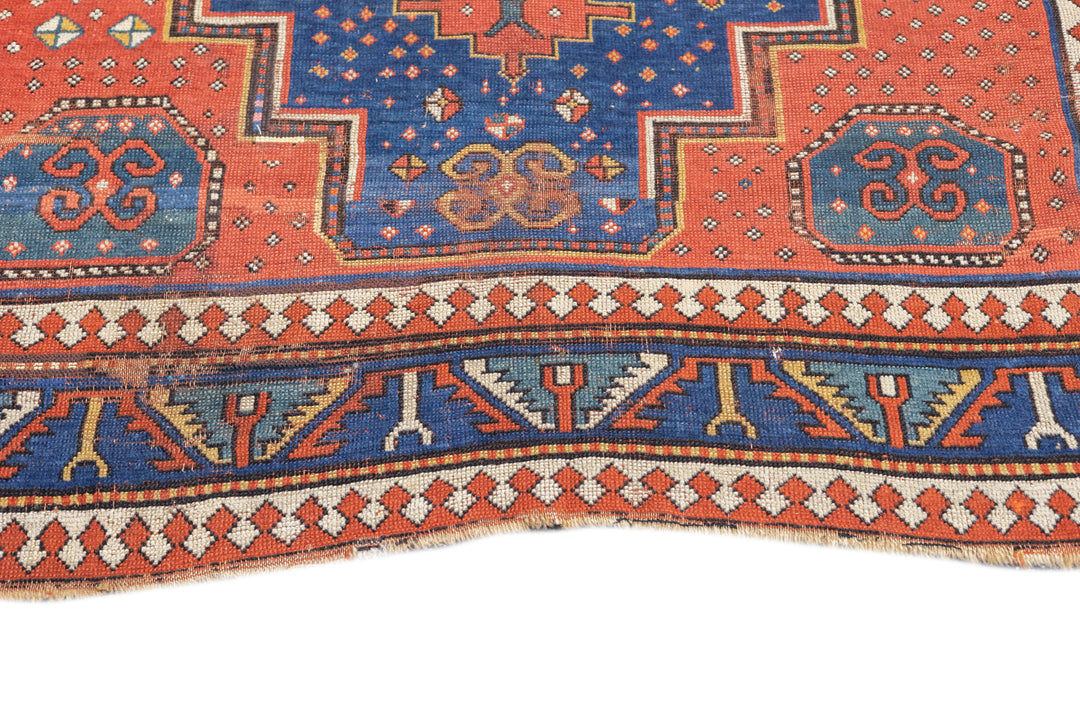 Antique Kazak Rug 5'8'' x 7'9''