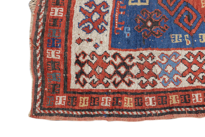 Antique Kazak Rug 3'7'' x 5'6''