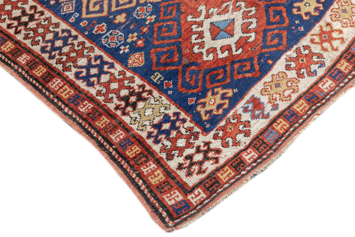 Antique Kazak Rug 3'7'' x 5'6''