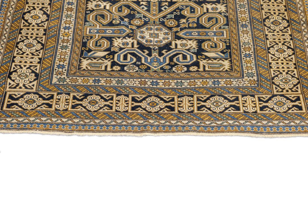 Antique Perpedil Rug 3'6'' x 4'6''