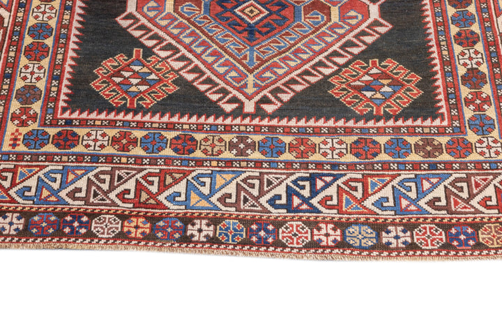 Antique Shirvan Rug 4' x 9'