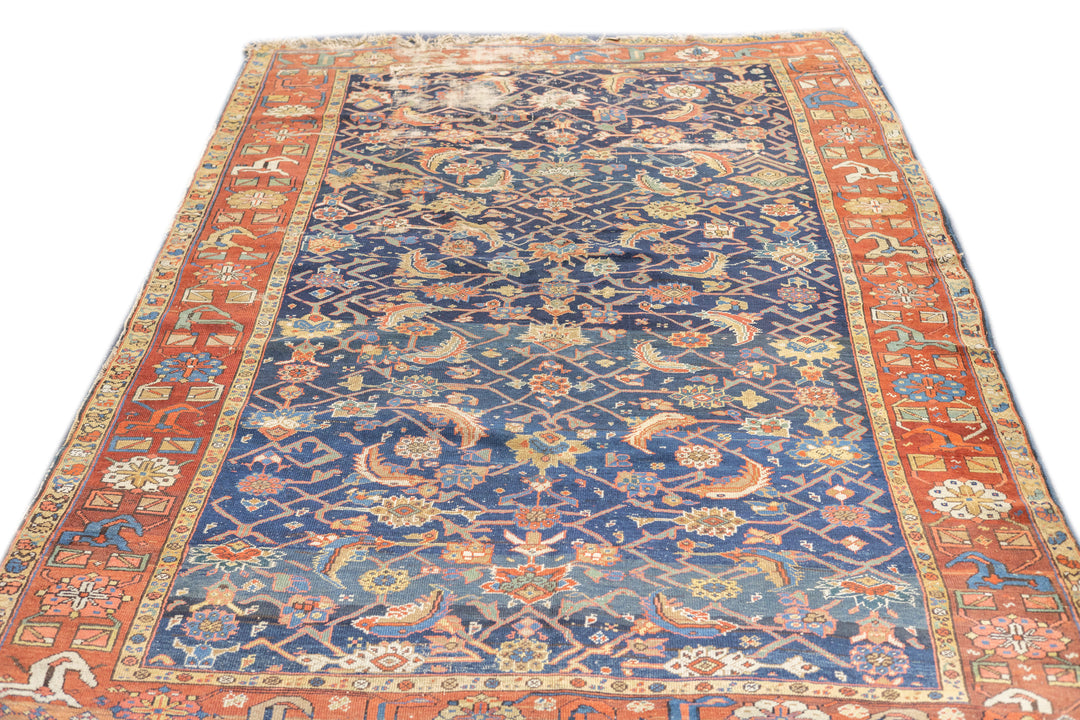 Antique Mahal Rug 5'7'' x 8'5''