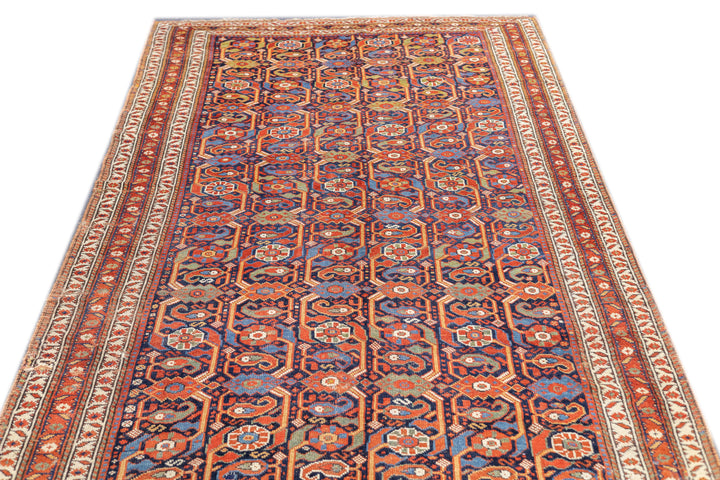 Antique Afshar Rug 5'0" x 8'11''