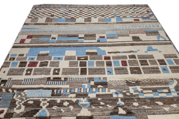 Vintage Moroccan Rug 6'10'' x 9'11''