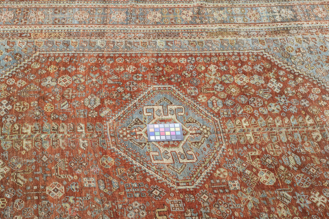 Antique Qashqai Rug 6'10'' x 9'8''