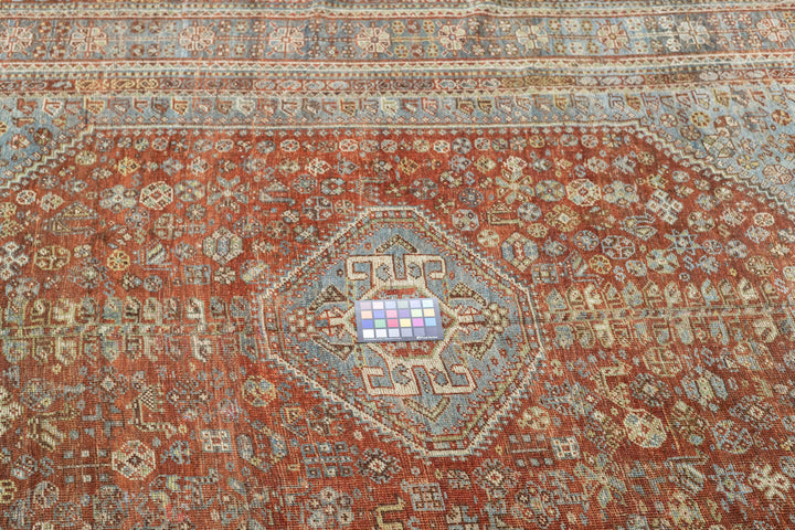 Antique Qashqai Rug 6'10'' x 9'8''