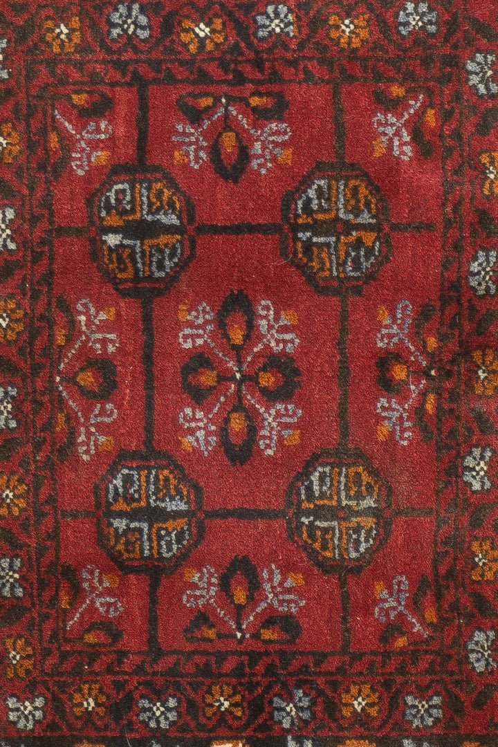 Fine Antique Bokhara Wool Rug 1'9'' x 2'5''