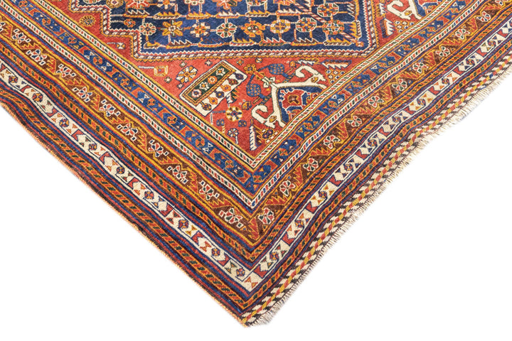 Antique Qashqai Rug 4'7'' x 7'2''