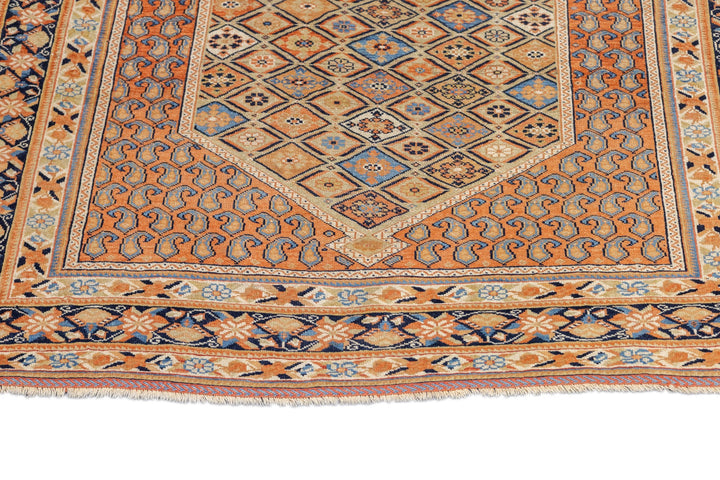 Antique Afshar Rug 4'1'' x 5'9''