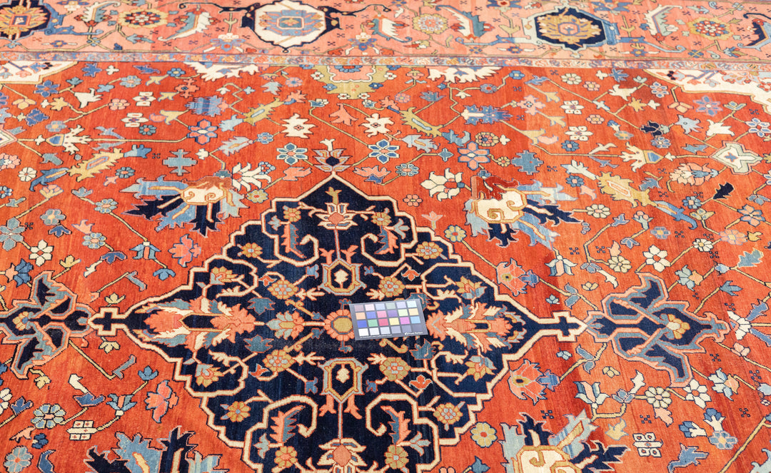 Antique Serapi Rug 9'4'' x 11'5''