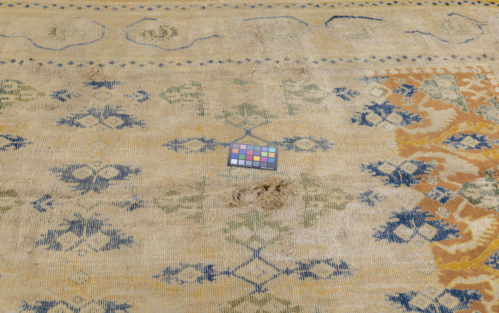 Antique Spanish Cuenca Rug 6'9'' x 9'9''