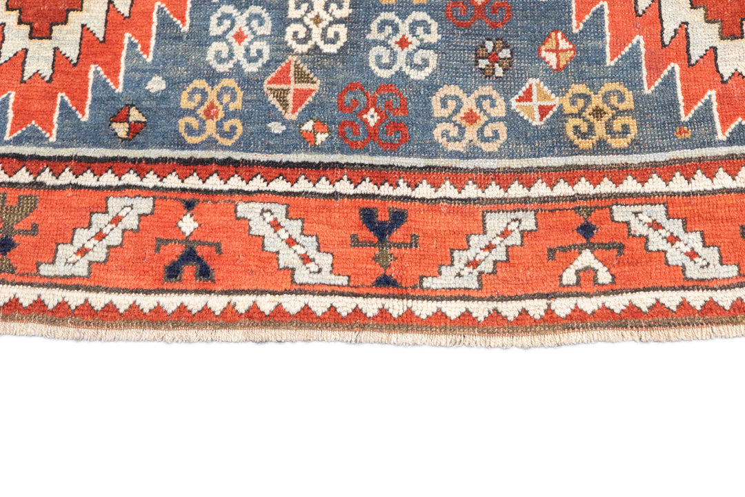 Antique Kazak Rug 6'8'' x 7'11''