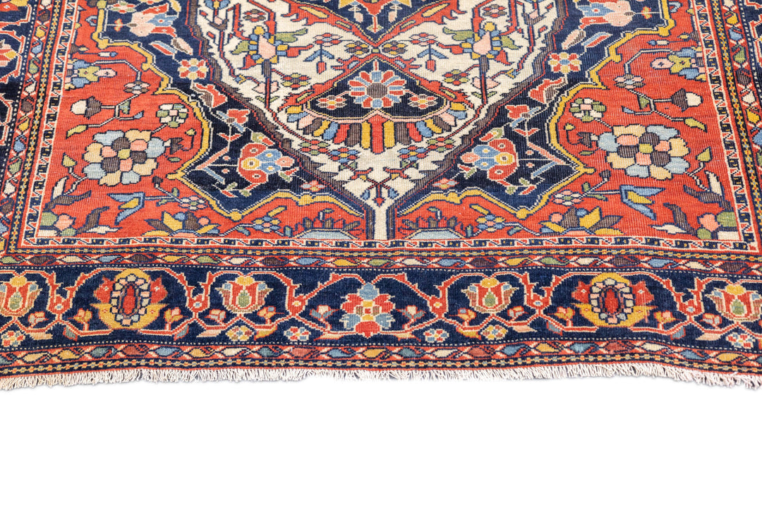 Antique Farahan Sarouk Rug 4'1'' x 6'0"