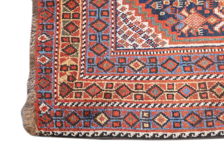 Antique Qashqai Rug 5'9'' x 11'8''