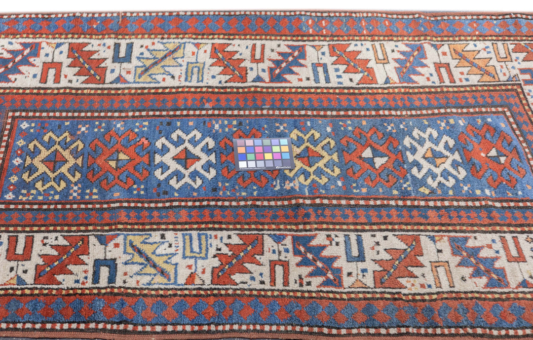 Antique Kazak Rug 3'7'' x 6'9''