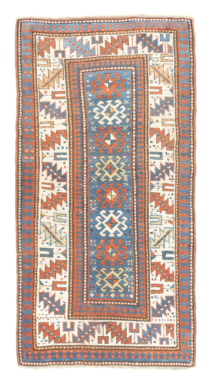 Antique Kazak Rug 3'7'' x 6'9''