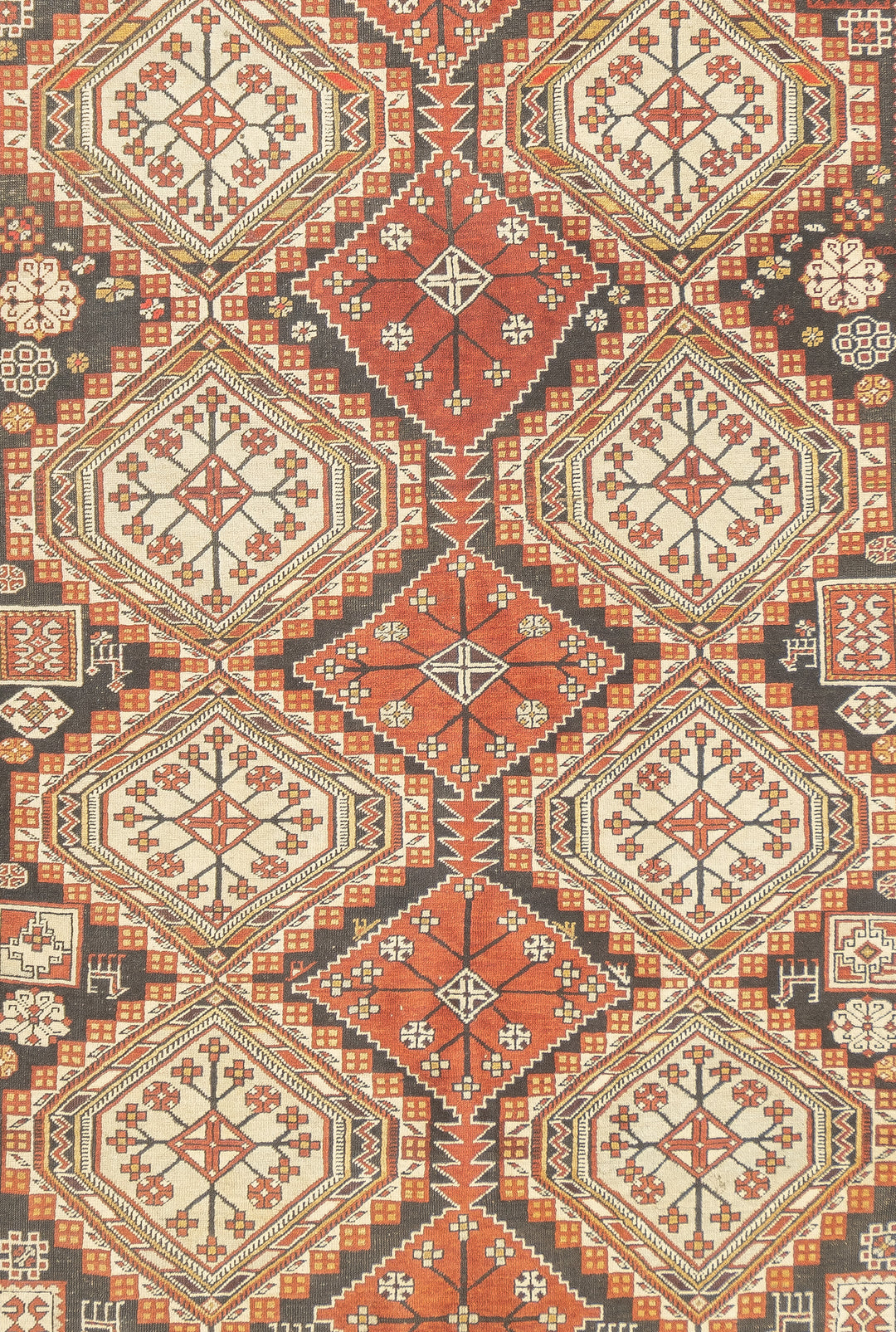 Antique Shirvan Rug 4'7'' x 7'4''