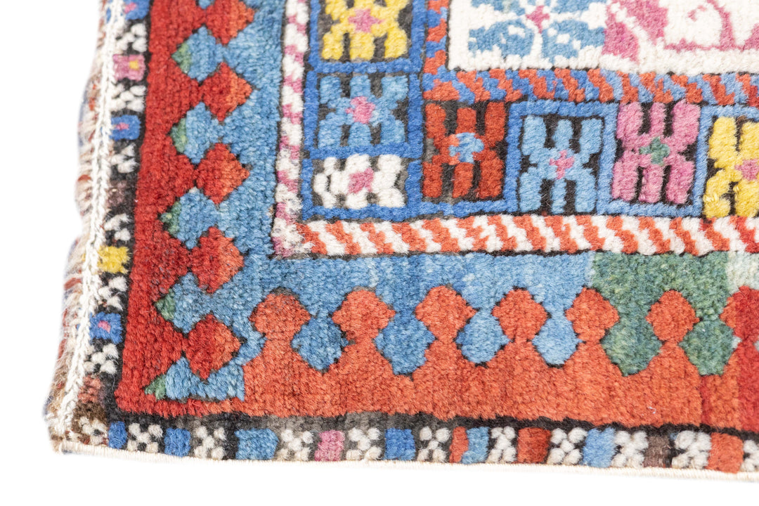 Antique Kazak Rug 3'7'' x 7'7''