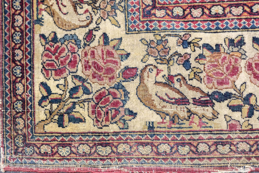 Antique Tehran Rug 4'7'' x 6'11''