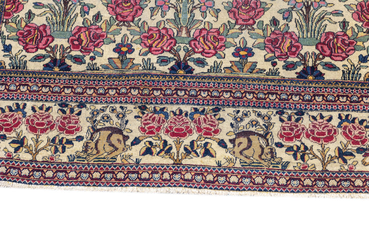 Antique Tehran Rug 4'7'' x 6'11''