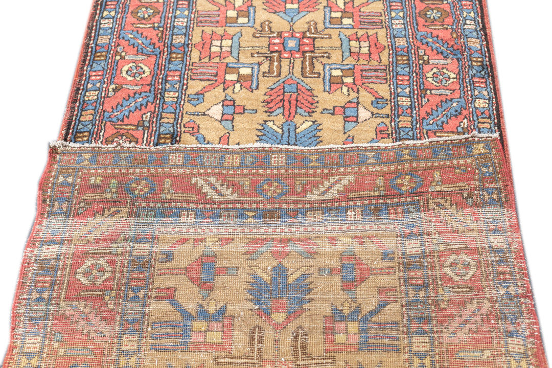 Antique Bakshayesh Rug 3' x 12'11''