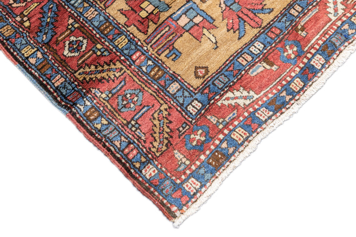 Antique Bakshayesh Rug 3' x 12'11''