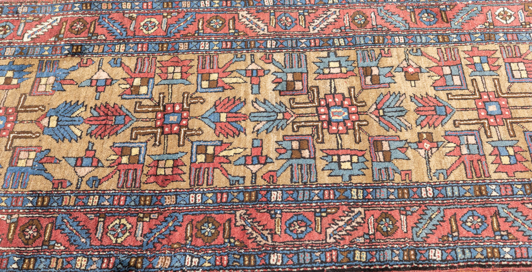 Antique Bakshayesh Rug 3' x 12'11''