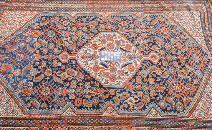 Antique Qashqai Rug 4'7'' x 6'3''