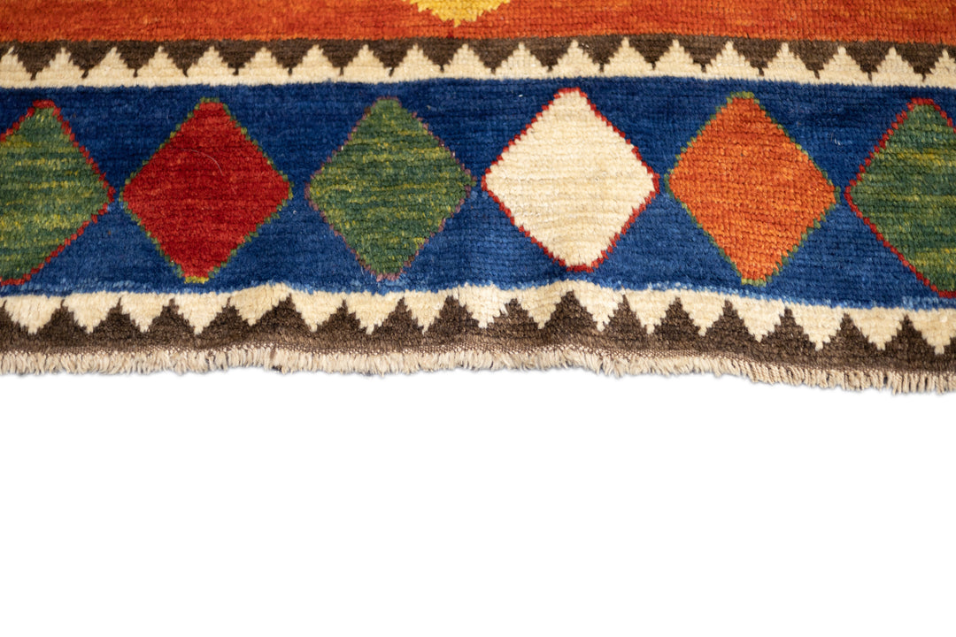 Antique Persian Gabbeh Rug 5’10" x 7’11"