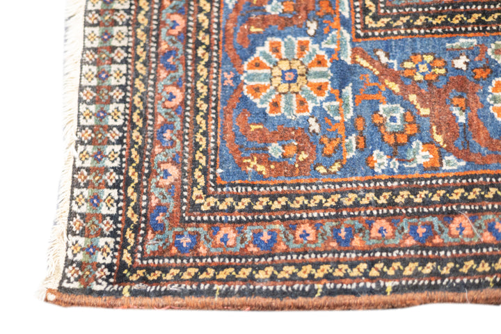 Antique Persian Qashqai Rug 6'11'' x 10'6''