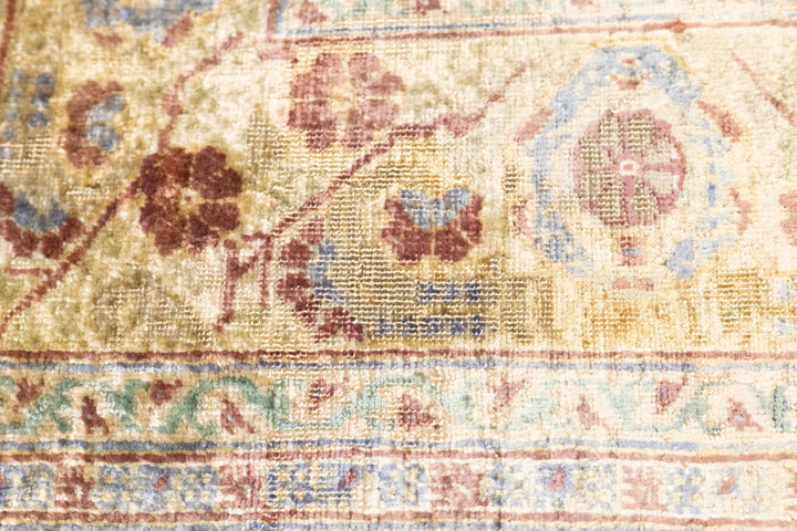 Antique Persian Silk Haji Jalili Tabriz  Rug 4'1'' x 5'5''