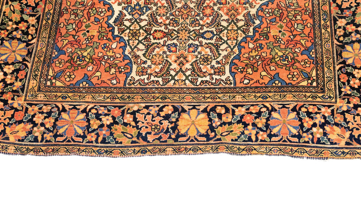 Antique Farahan Sarouk Rug 3'5'' x 5'0"