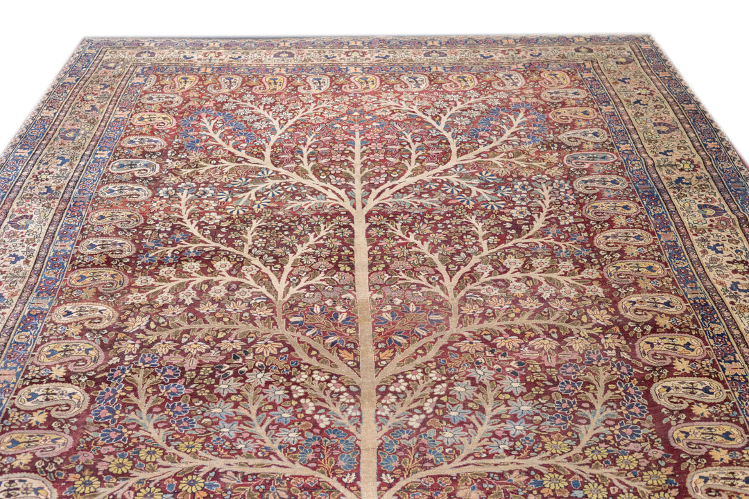 Fine Antique Persian Tabriz Rug 8'3'' x 11'9''