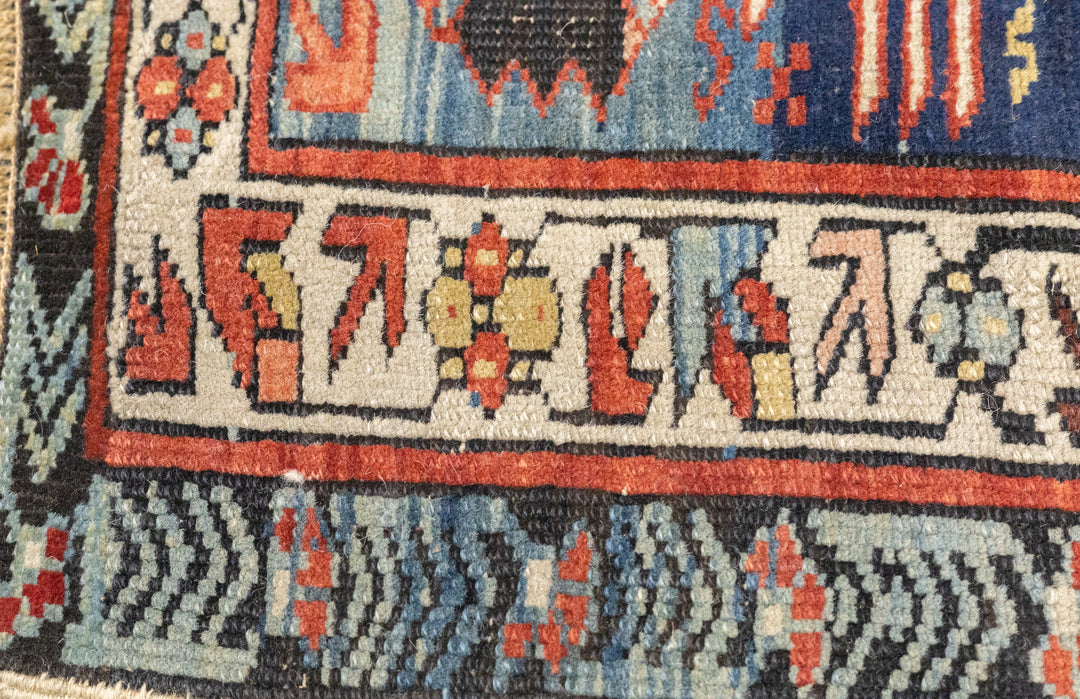 Antique Caucasian Kuba Rug 3'0" x 3'5''