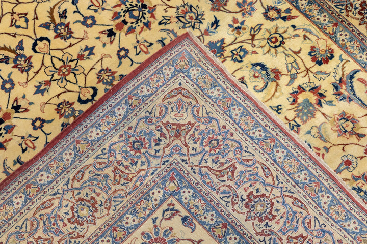 Extremely Fine Persian Habibian Wool and Silk Rug 5'5'' x 8'5''