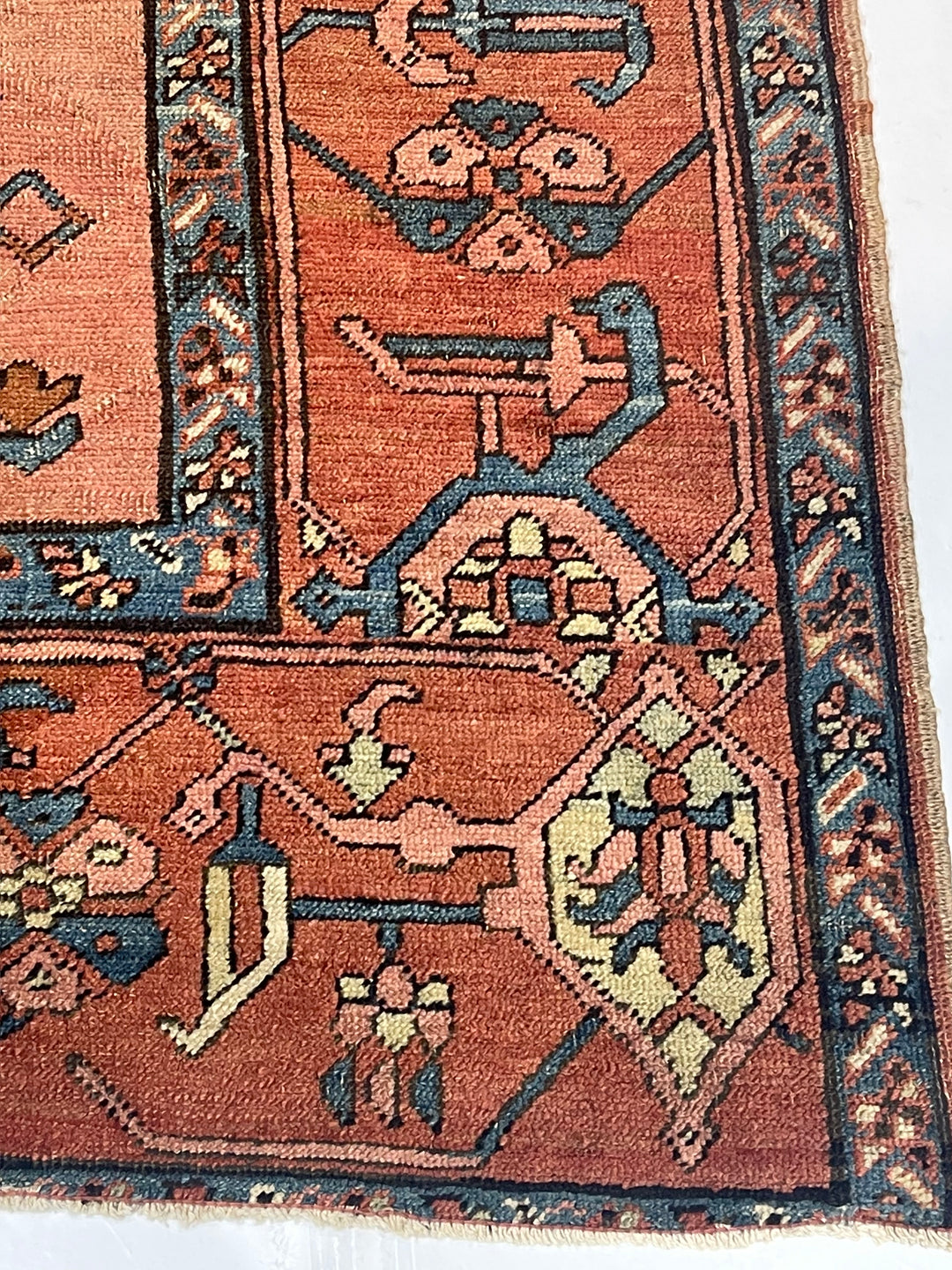 Antique Persian Bakhshayesh Rug 10’3” x 10’9”