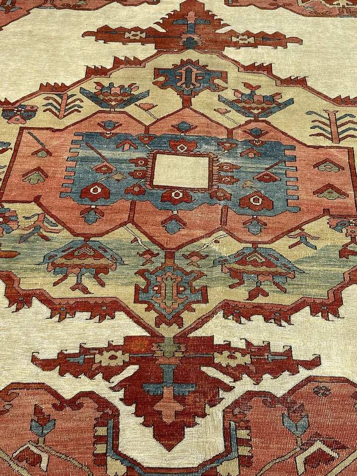 Antique Persian Bakhshayesh Rug 10’3” x 10’9”