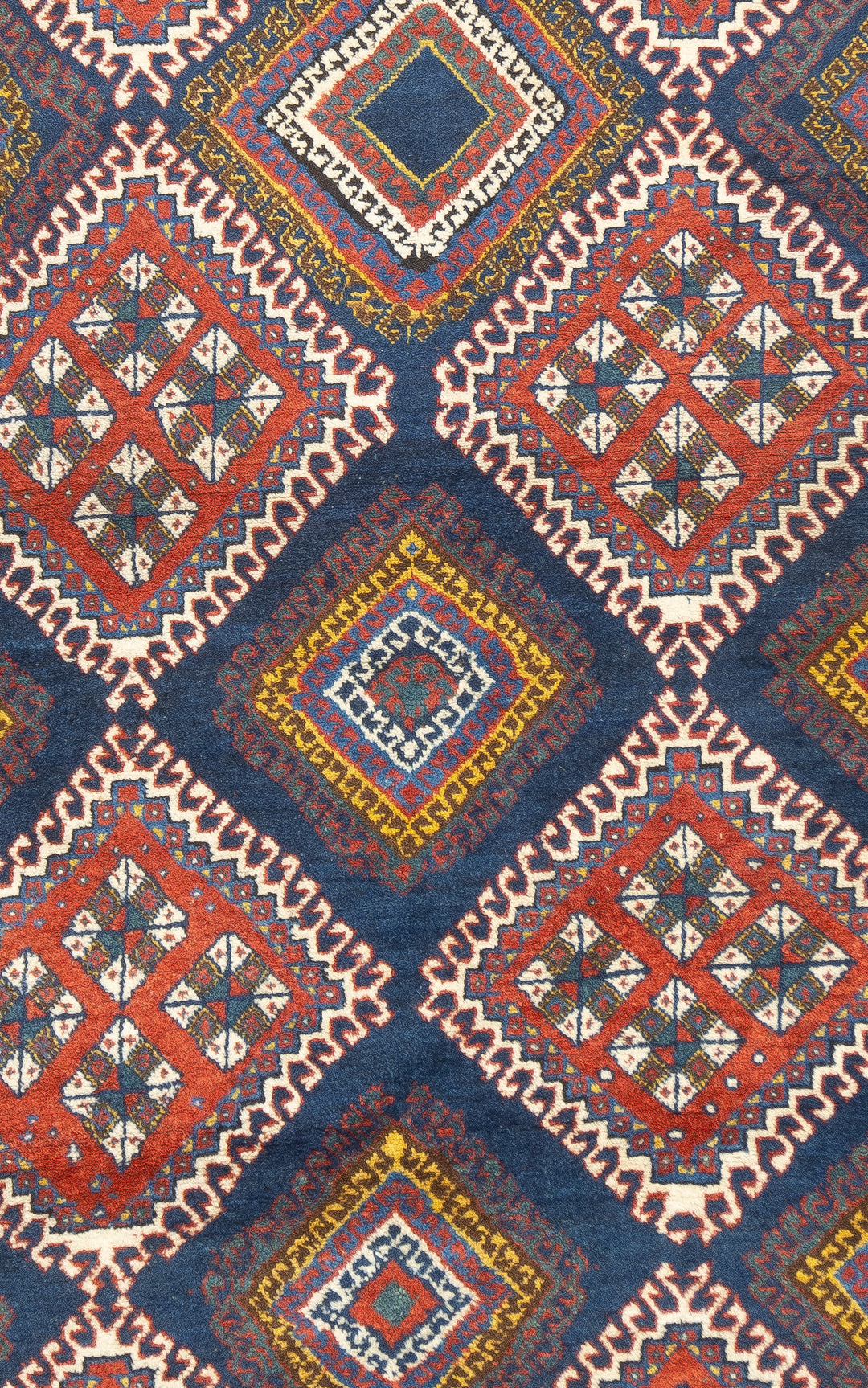 Antique Persian Khamseh Rug 5'0" x 8'2''