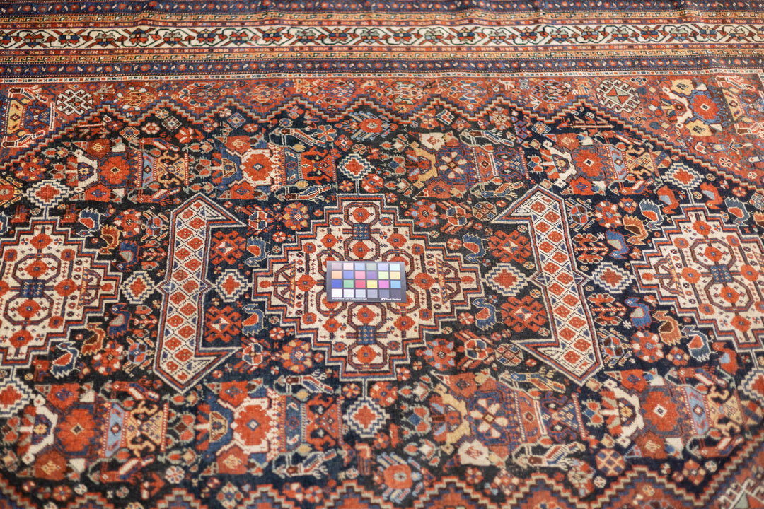 Antique Persian Qashqai Rug 5'10'' x 8'2''