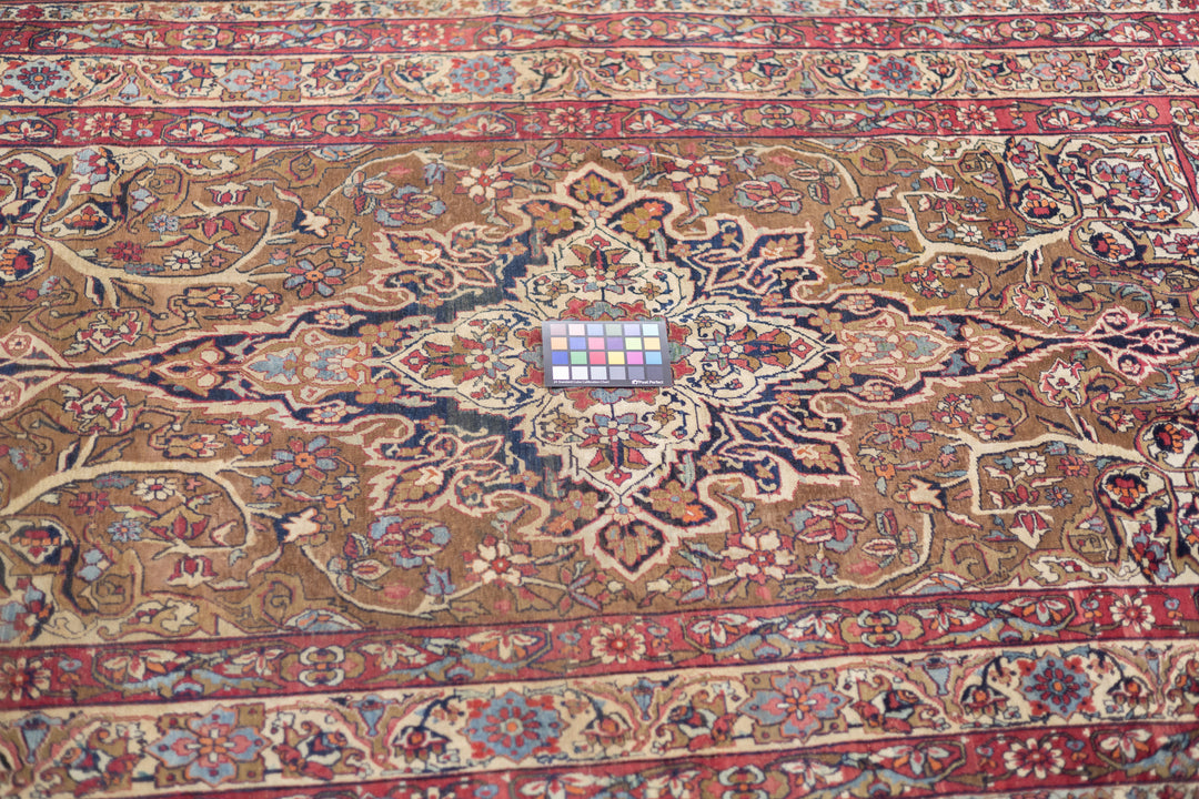 Antique Persian Lavar Kerman Rug 4'6'' x 7'7''