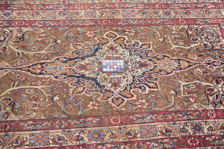 Antique Persian Lavar Kerman Rug 4'6'' x 7'7''