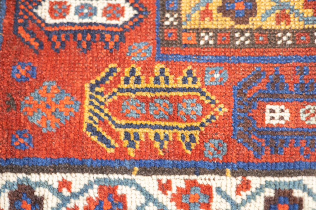 Antique Akstafa Rug 3’7" x 5’7"