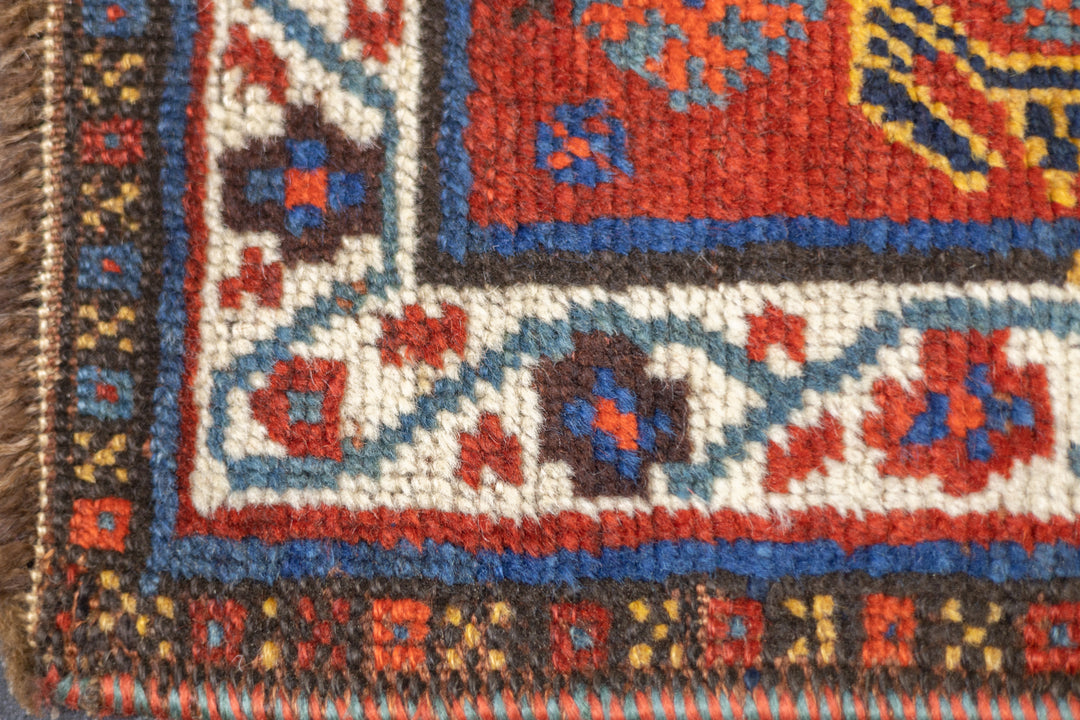 Antique Akstafa Rug 3’7" x 5’7"