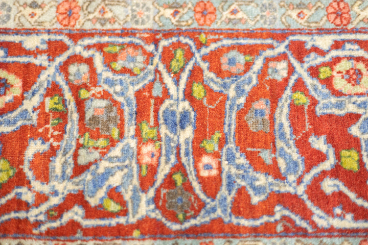 Antique Persian Kashan Rug 4'6'' x 6'0"