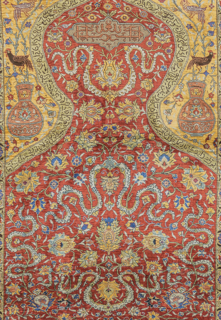 Antique Hereke Rug 4’4” x 6’3"