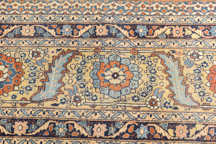 Antique Persian Haji Jalili Tabriz Rug 7'10'' x 12'2''