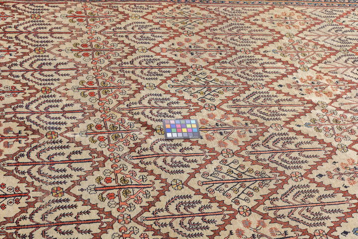 Antique Persian Bidjar Rug 7'9'' x 11'2''